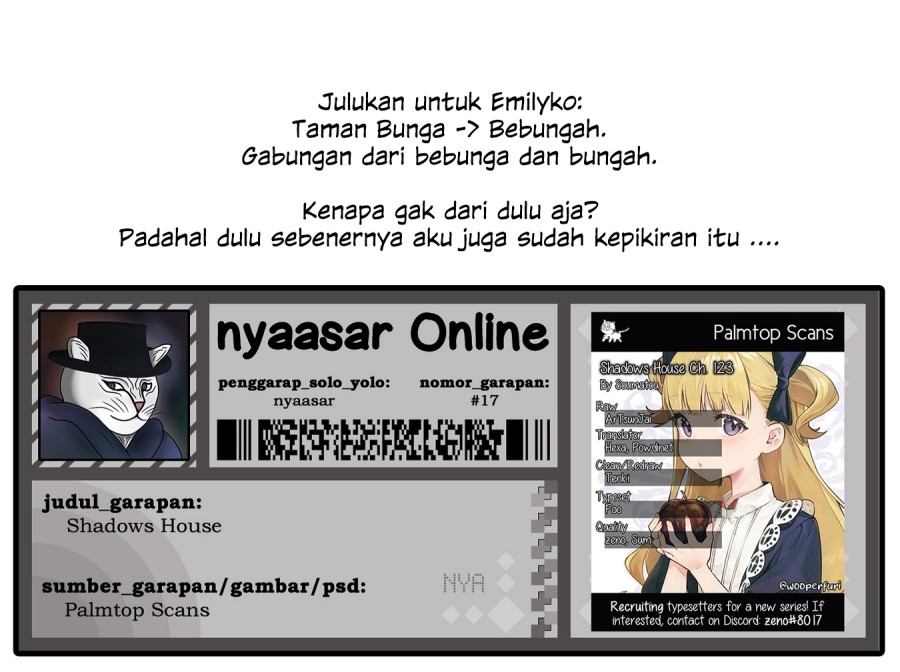 Shadows House Chapter 123 Gambar 17
