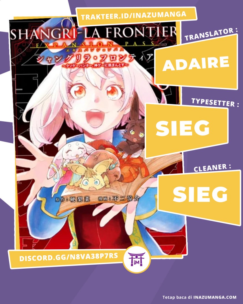 Komik Shangri-La Frontier ~ Kusoge Hunter, Kamige ni Idoman to su~ Chapter 45 gambar nomor 1