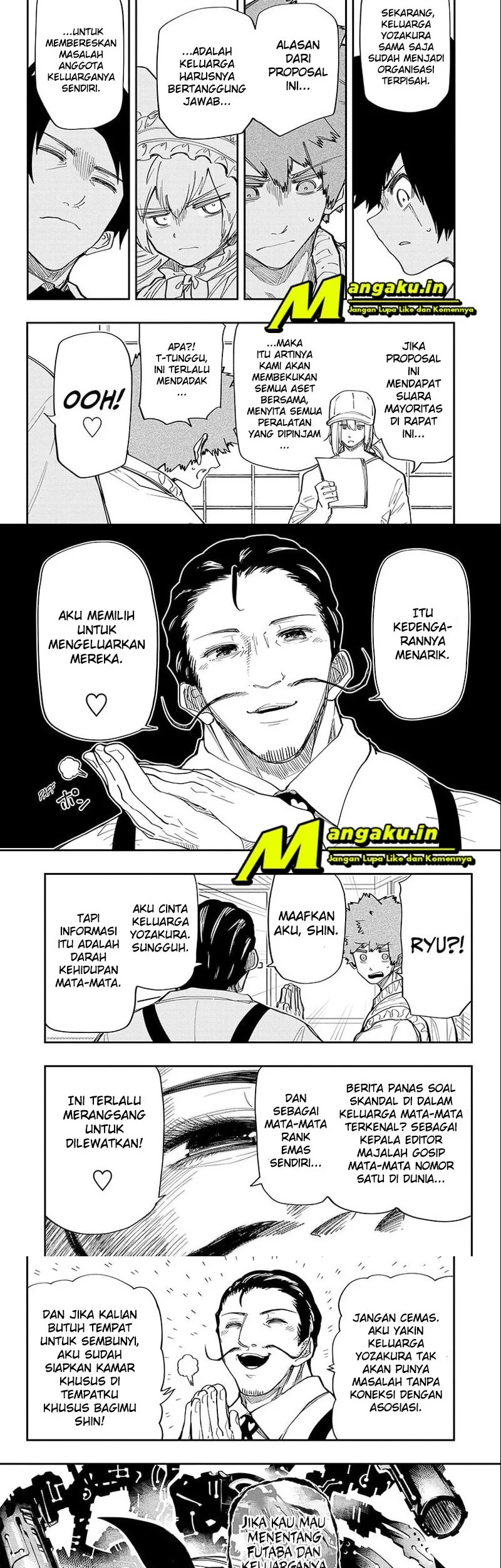 Mission: Yozakura Family Chapter 135 Gambar 8