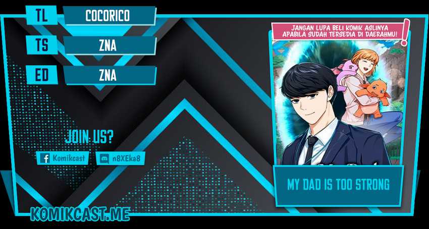 Komik My Dad Is Too Strong Chapter 87 gambar nomor 1