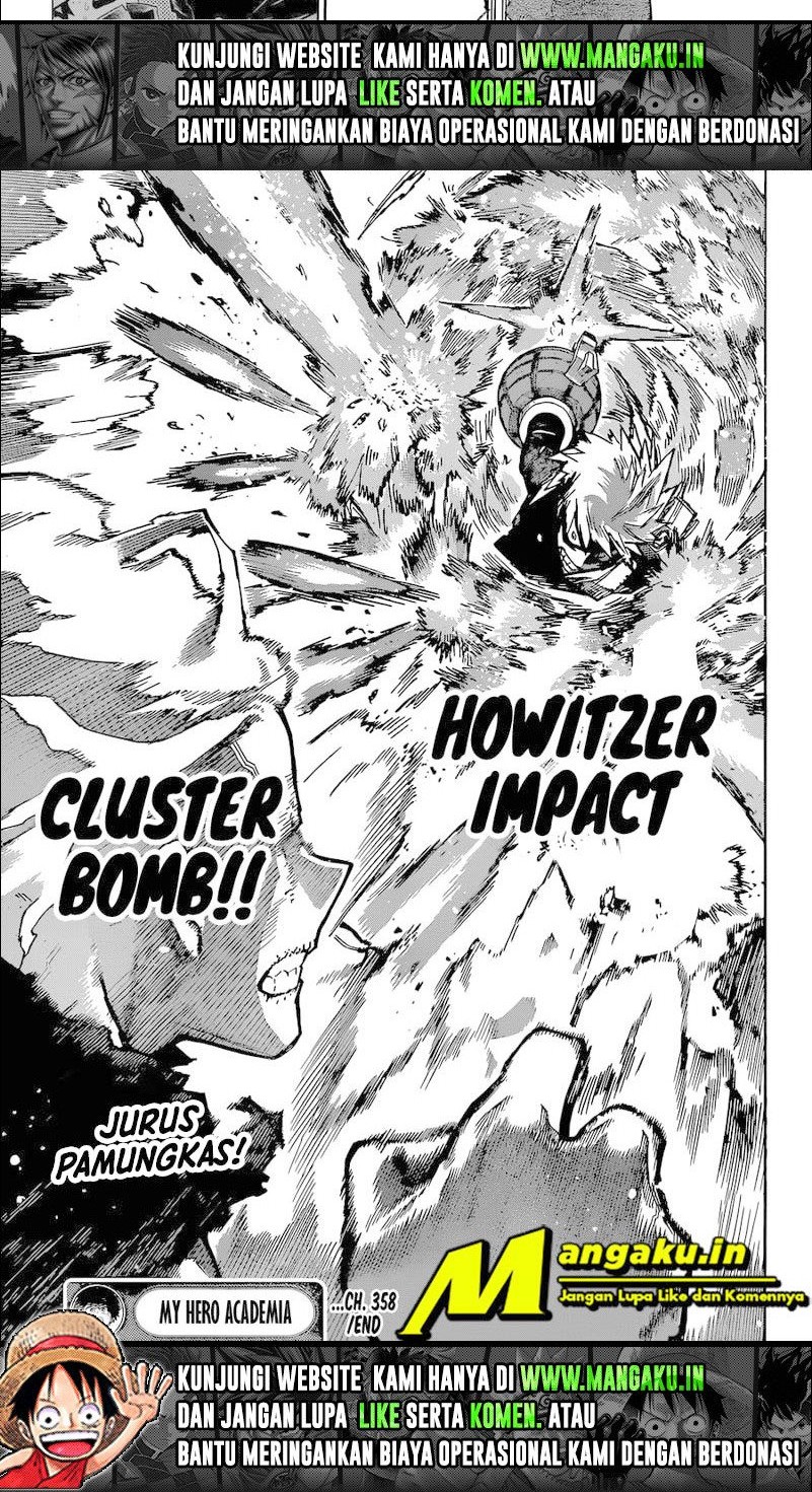 Boku no Hero Academia Chapter 358 Gambar 8