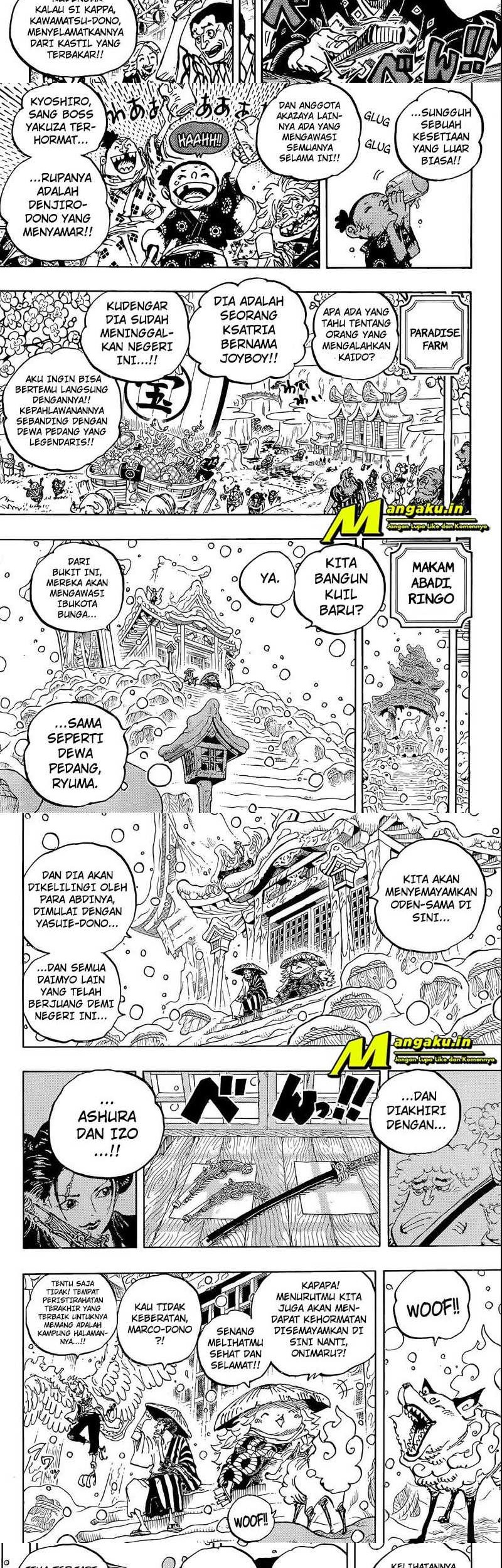 One Piece Chapter 1052 Gambar 4