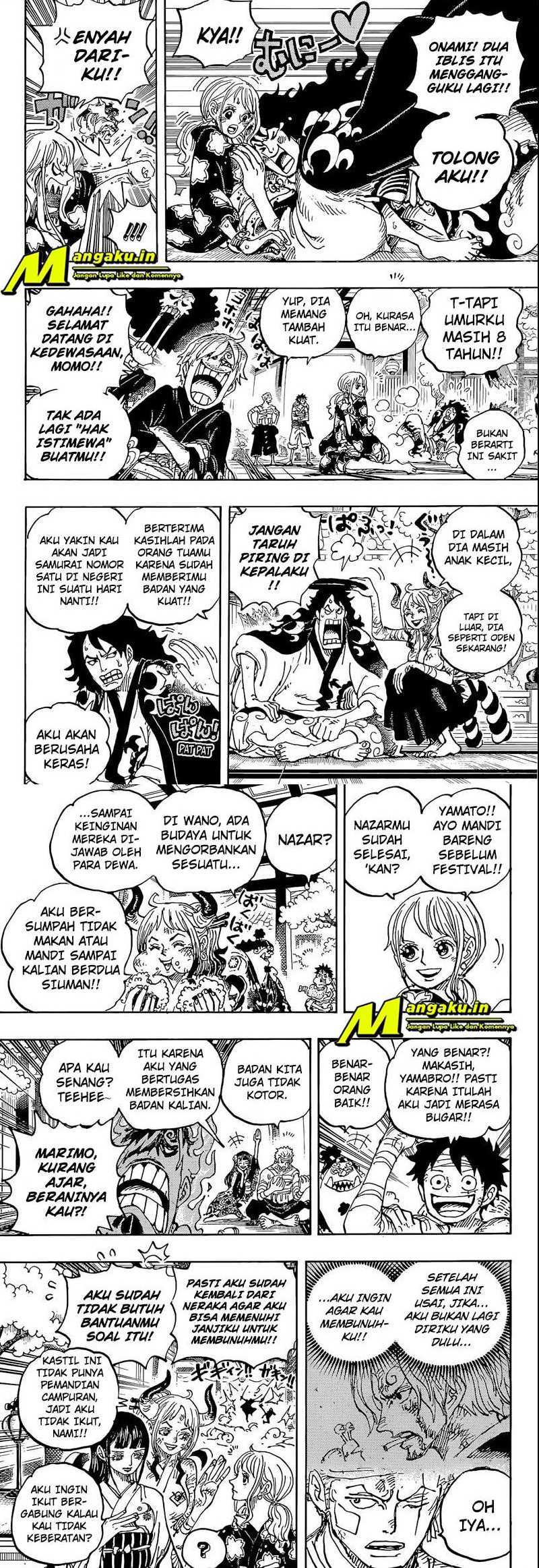 One Piece Chapter 1052 Gambar 7