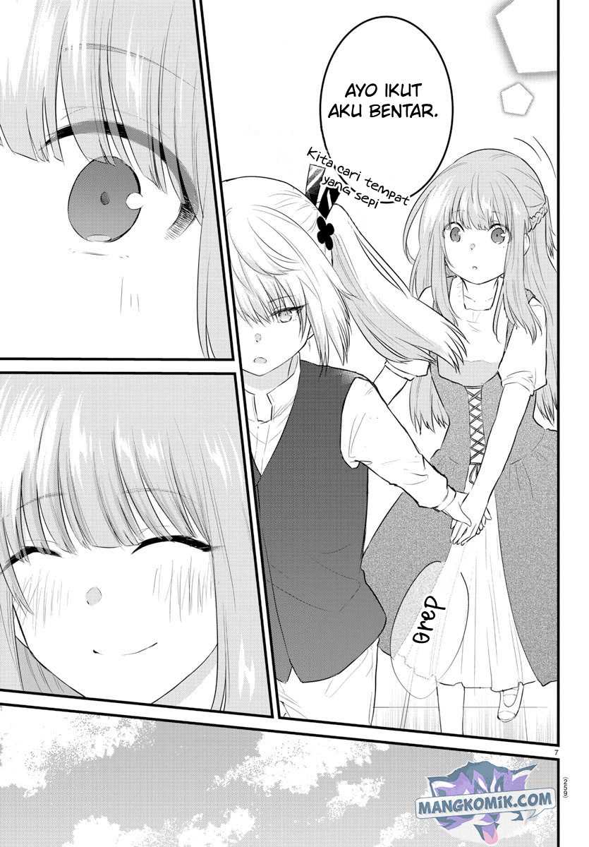 Koe ga dasenai Shoujo wa “Kanojo ga Yasashisugiru” to Omotte iru Chapter 61 Gambar 9