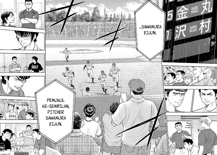 Diamond no Ace Act 2 Chapter 287 Gambar 9