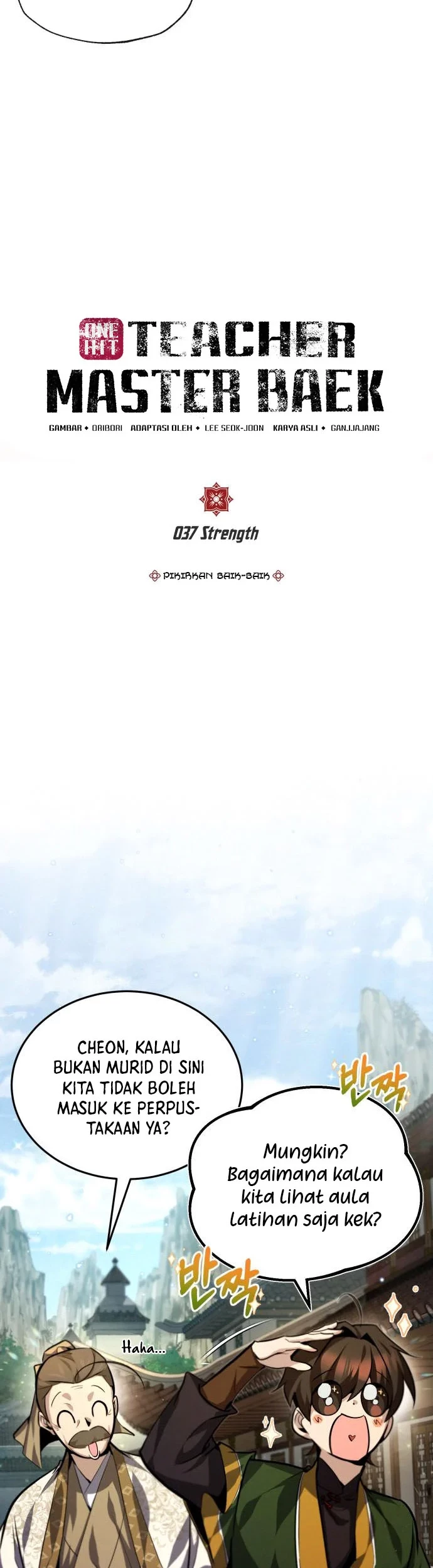 Number One Star Instructor Master Baek Chapter 37 Gambar 5