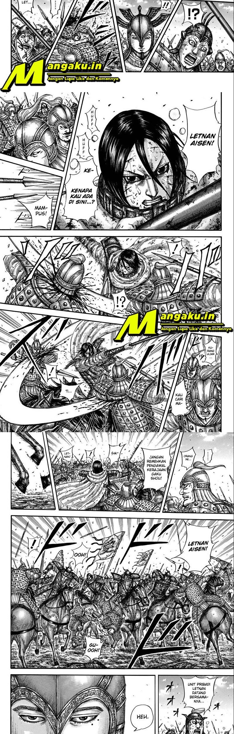 Kingdom Chapter 721 Gambar 3