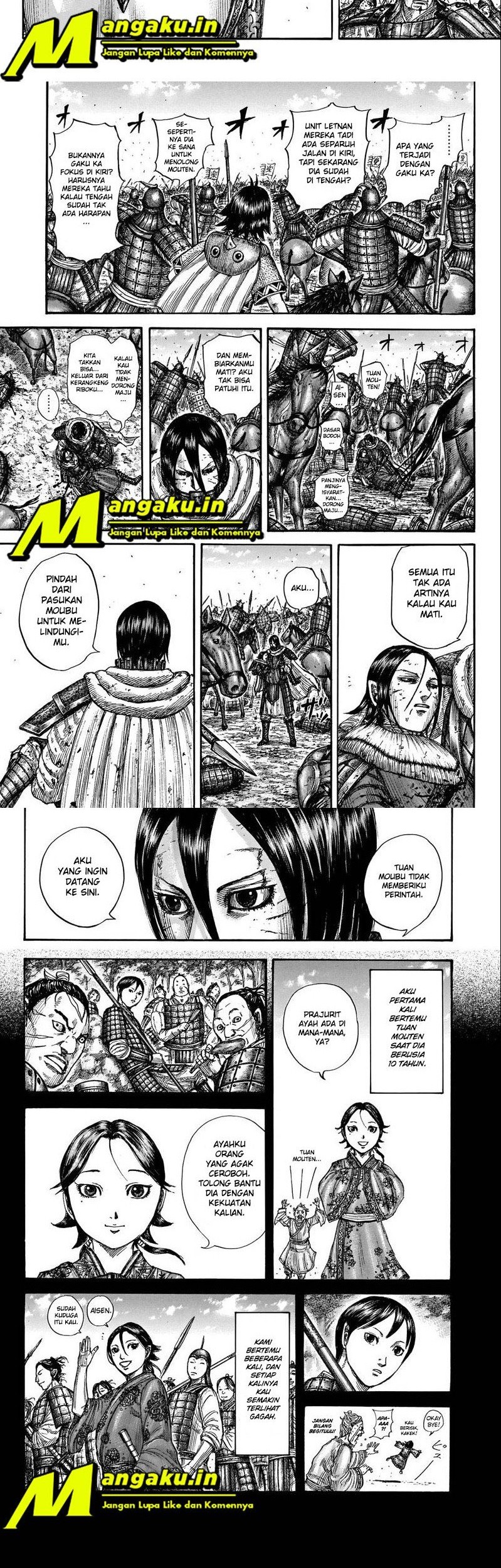Kingdom Chapter 721 Gambar 4