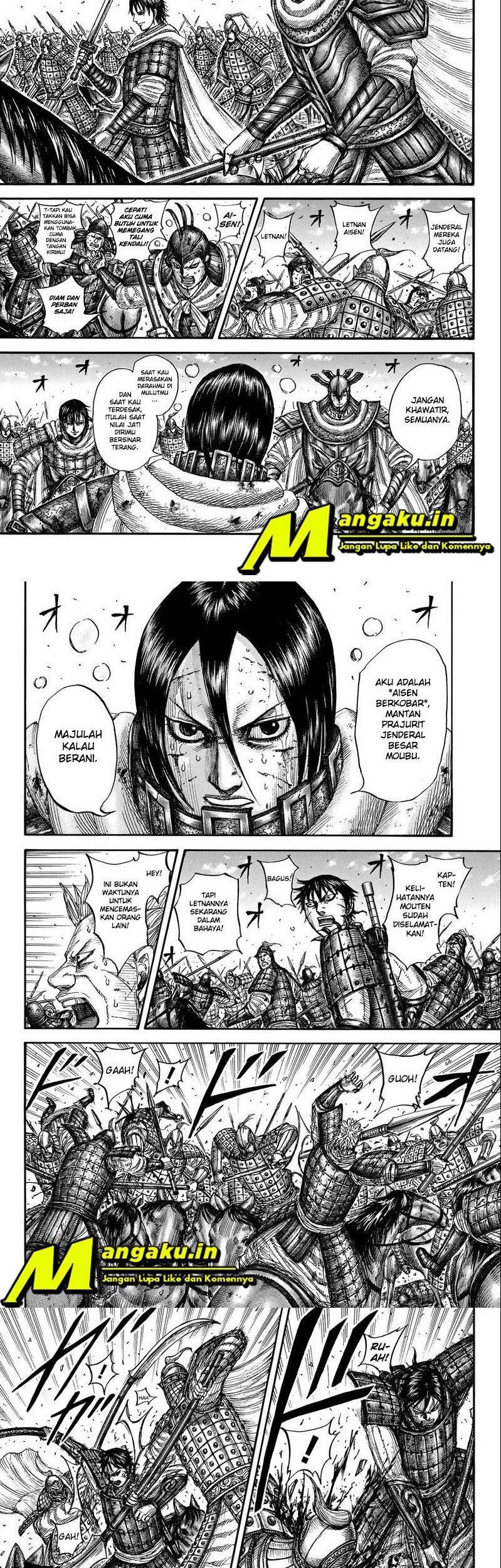 Kingdom Chapter 721 Gambar 6