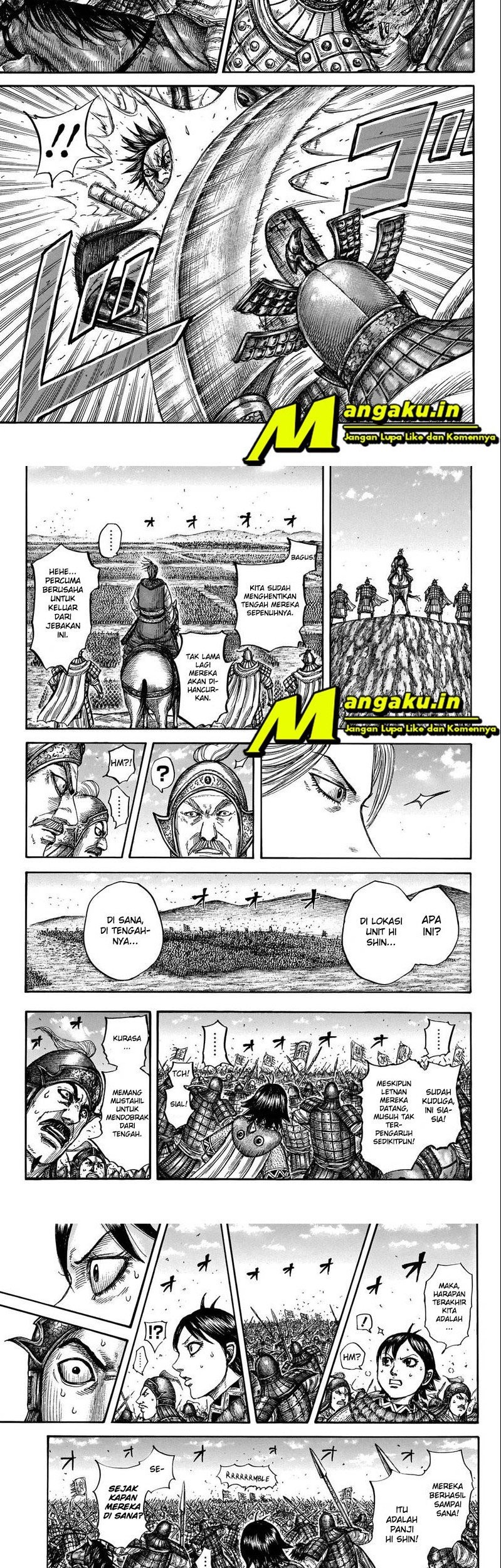 Kingdom Chapter 721 Gambar 7