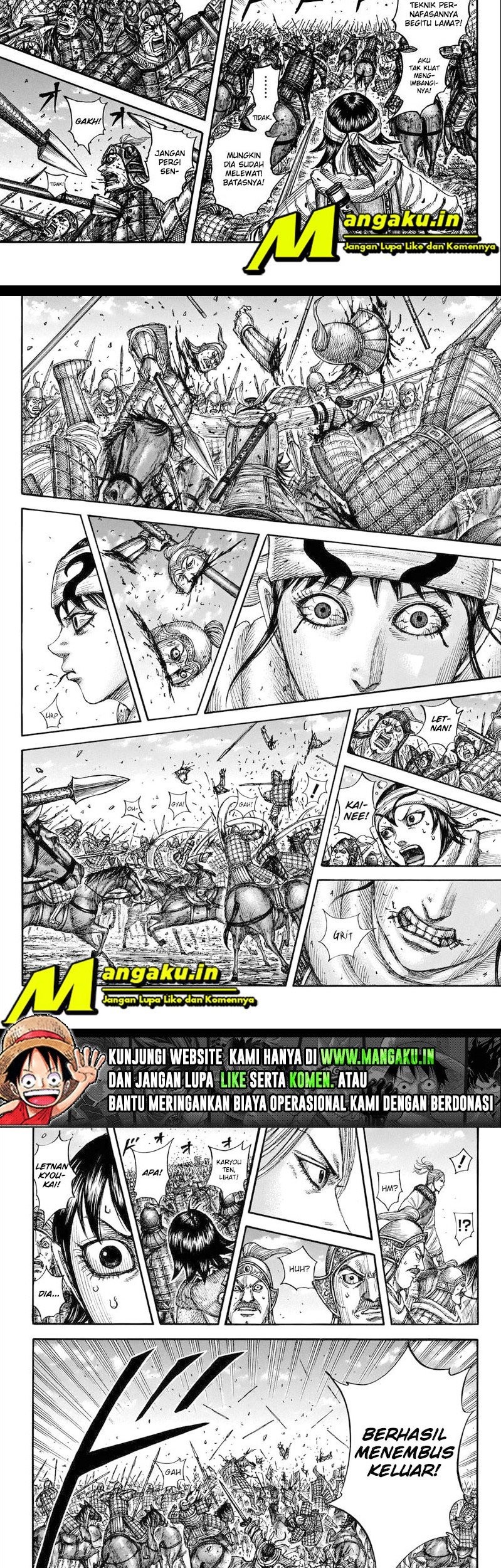Kingdom Chapter 721 Gambar 9