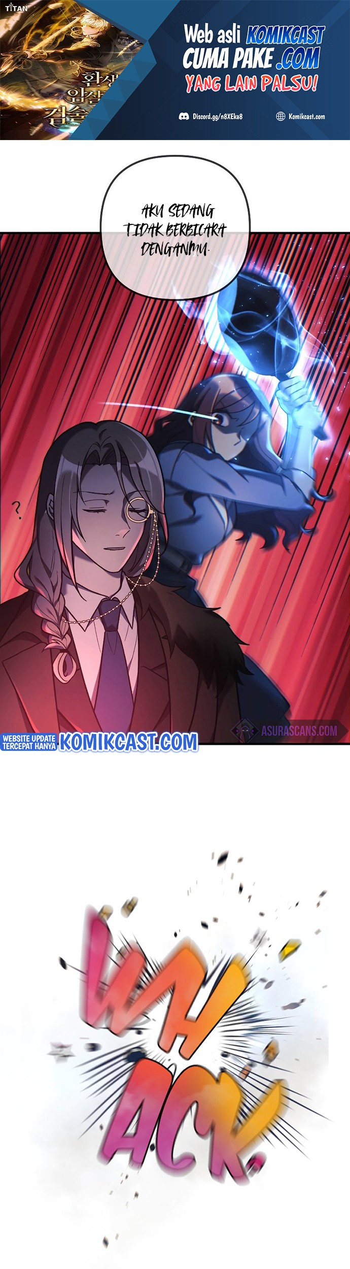 Manhwa My Daughter is the Final Boss Chapter 28 gambar nomor 2