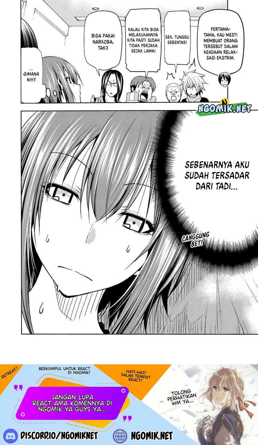 Grand Blue Chapter 74.2 Gambar 22