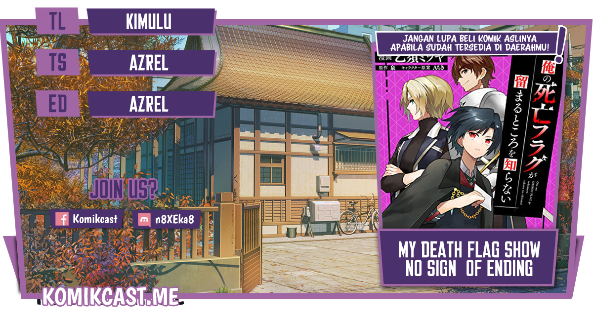 Komik My Death Flags Show No Sign of Ending Chapter 41 gambar nomor 1