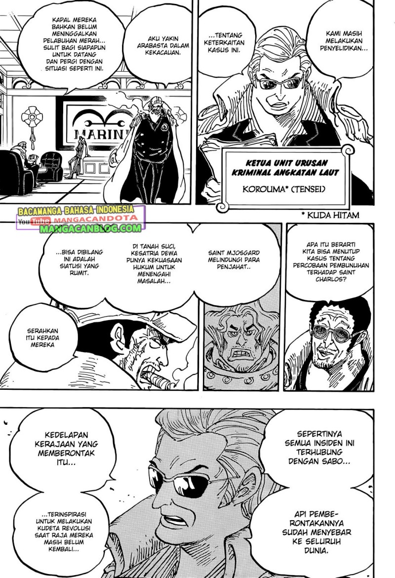 One Piece Chapter 1054 Gambar 15