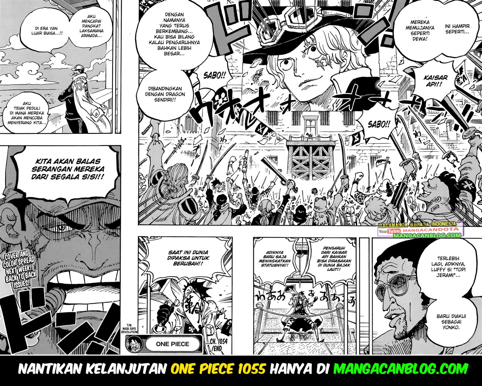 One Piece Chapter 1054 Gambar 16