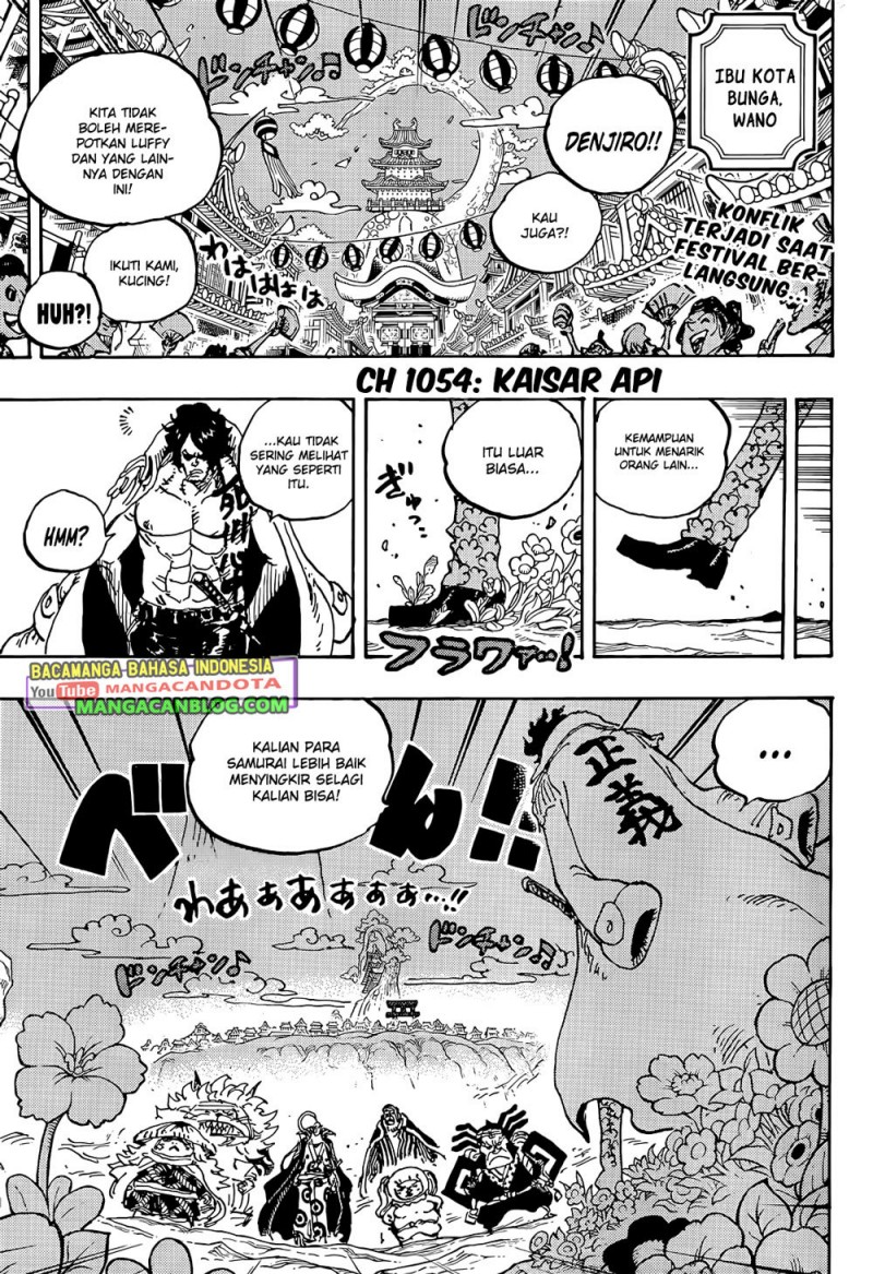 One Piece Chapter 1054 Gambar 3