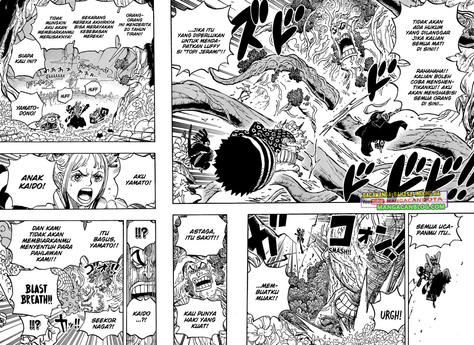 One Piece Chapter 1054 Gambar 5