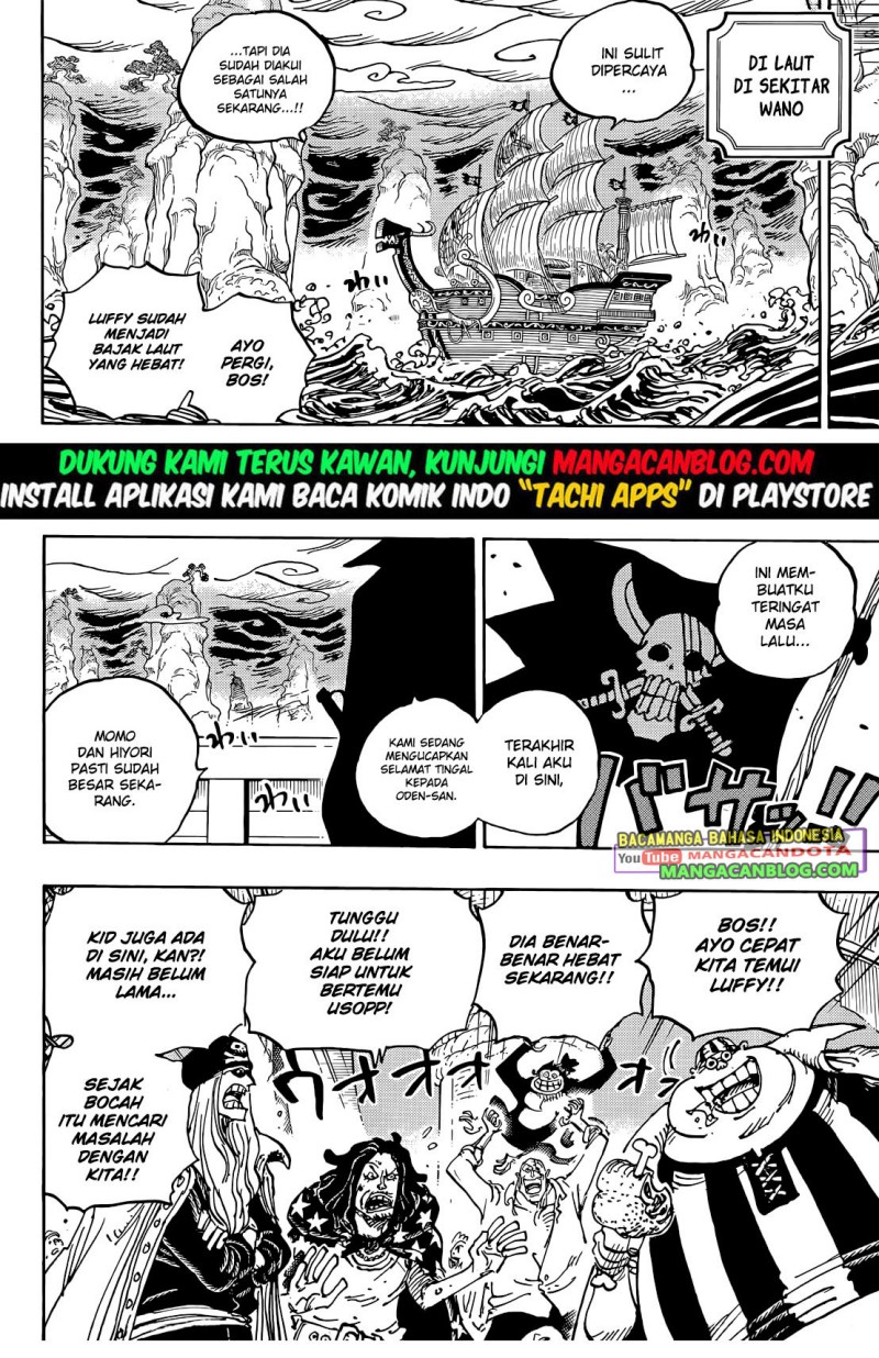 One Piece Chapter 1054 Gambar 8