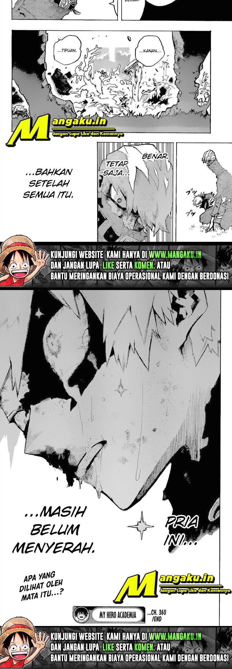 Boku no Hero Academia Chapter 360 Gambar 9