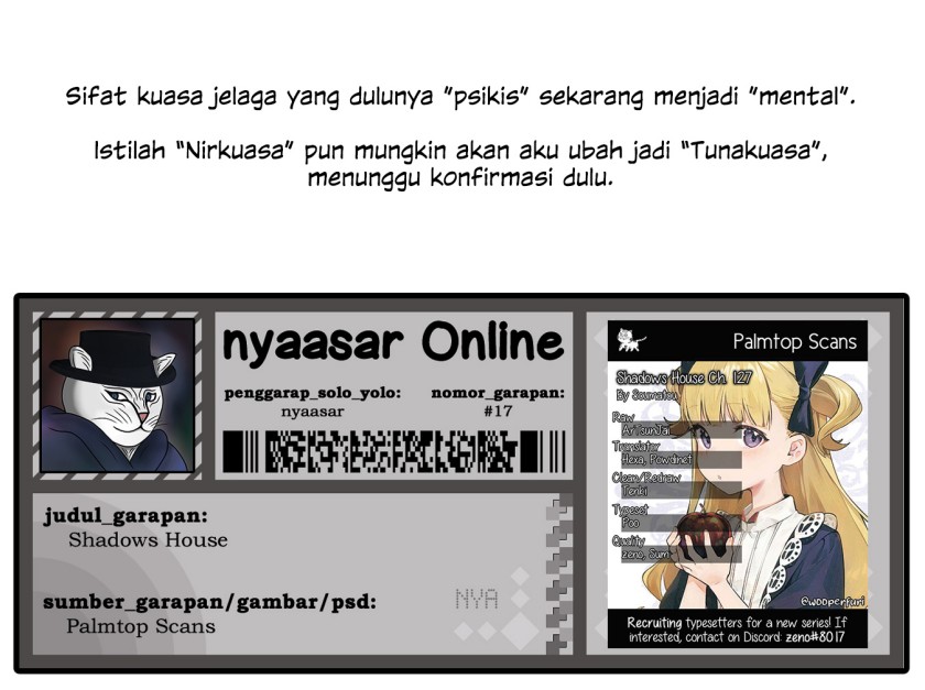 Shadows House Chapter 127 Gambar 17
