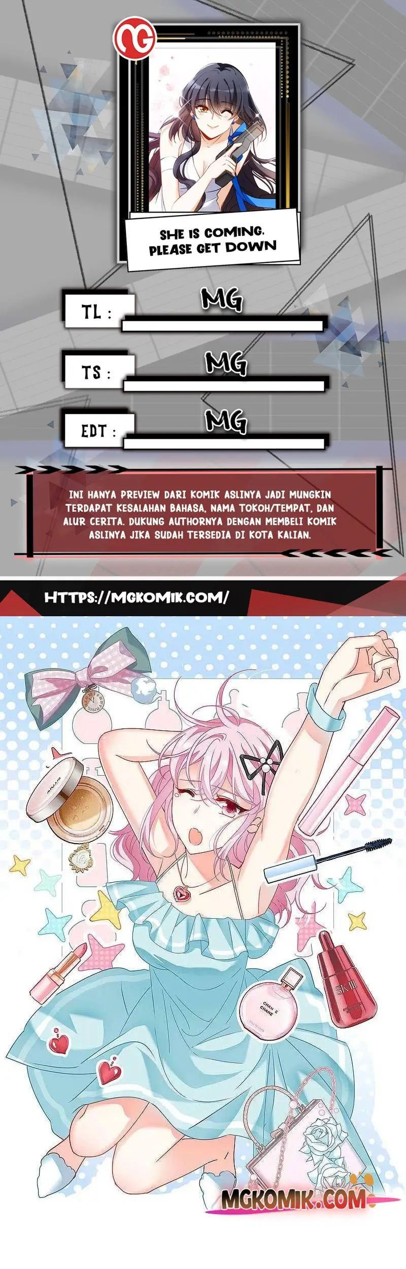 Komik She Is Coming, Please Get Down! Chapter 83.2 gambar nomor 1