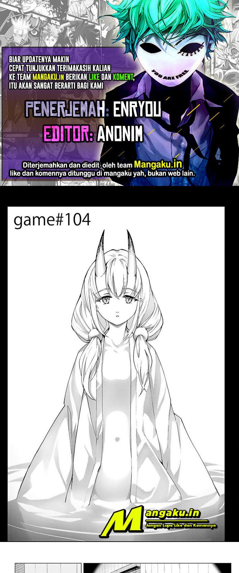 Komik Darwins Game Chapter 104.1 gambar nomor 1