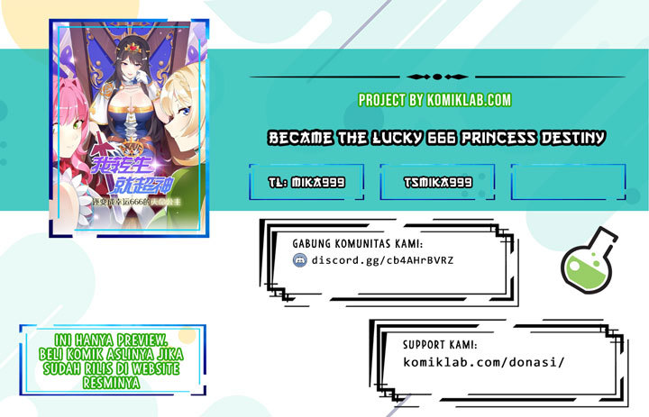 Komik Became The Lucky 666 Princess Destiny Chapter 07 gambar nomor 1