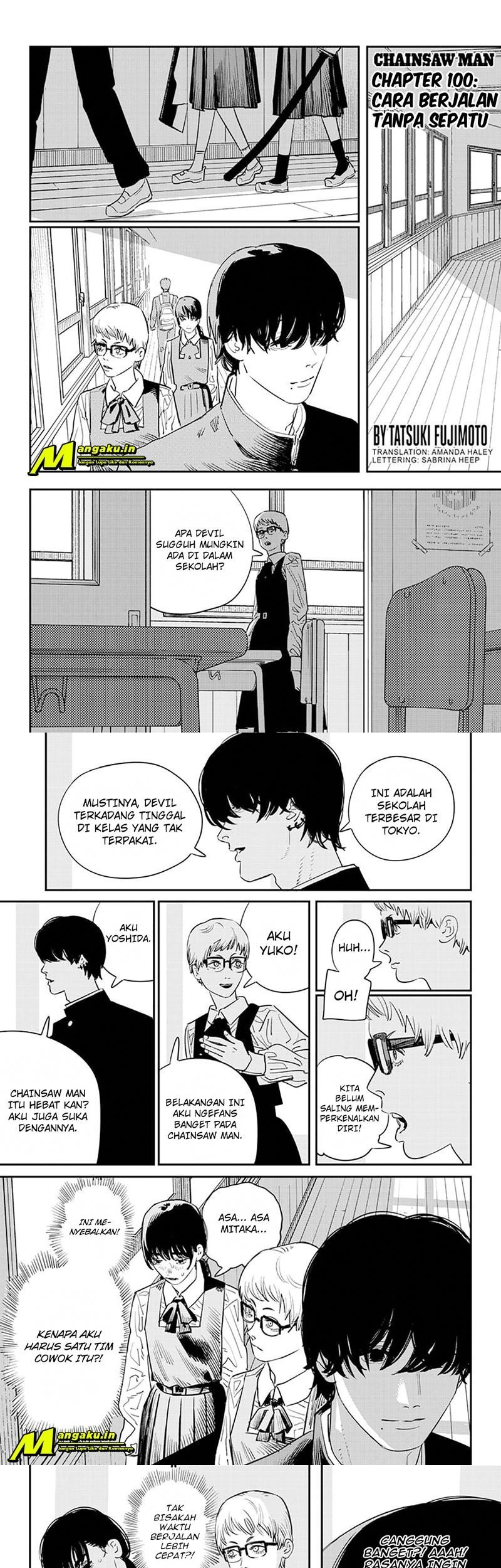 Komik Chainsaw Man Chapter 100 gambar nomor 1