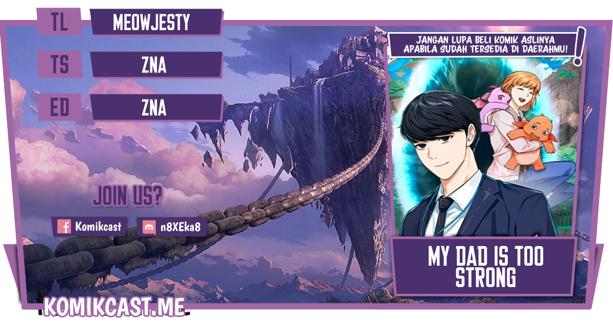 Komik My Dad Is Too Strong Chapter 93 gambar nomor 1