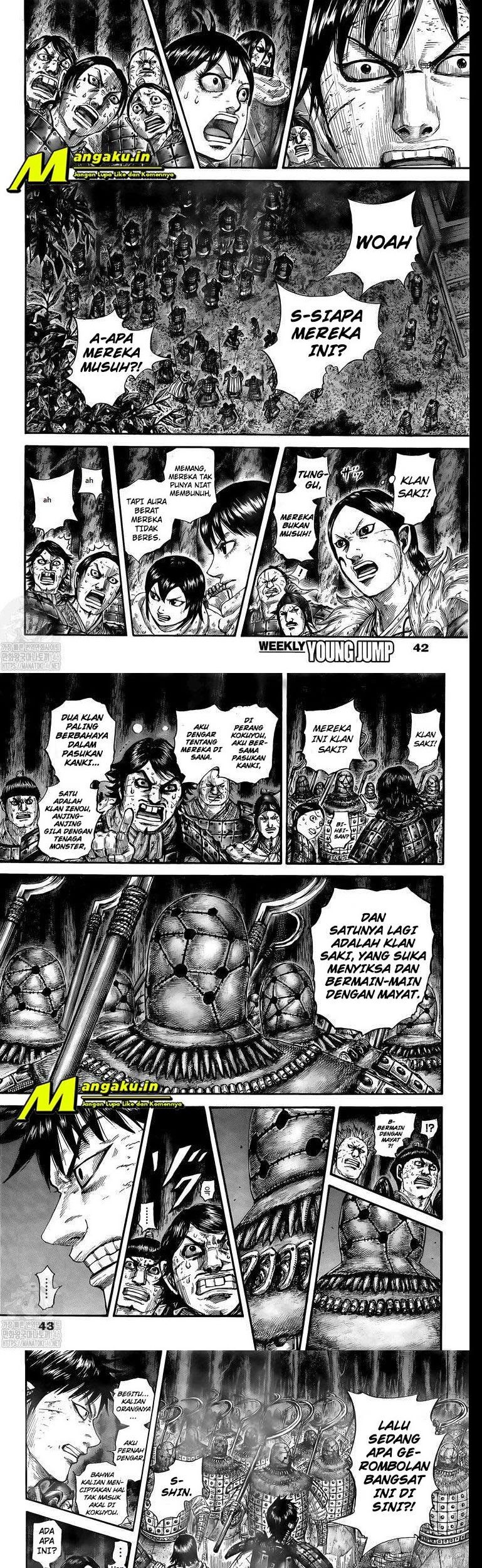 Kingdom Chapter 728 Gambar 6