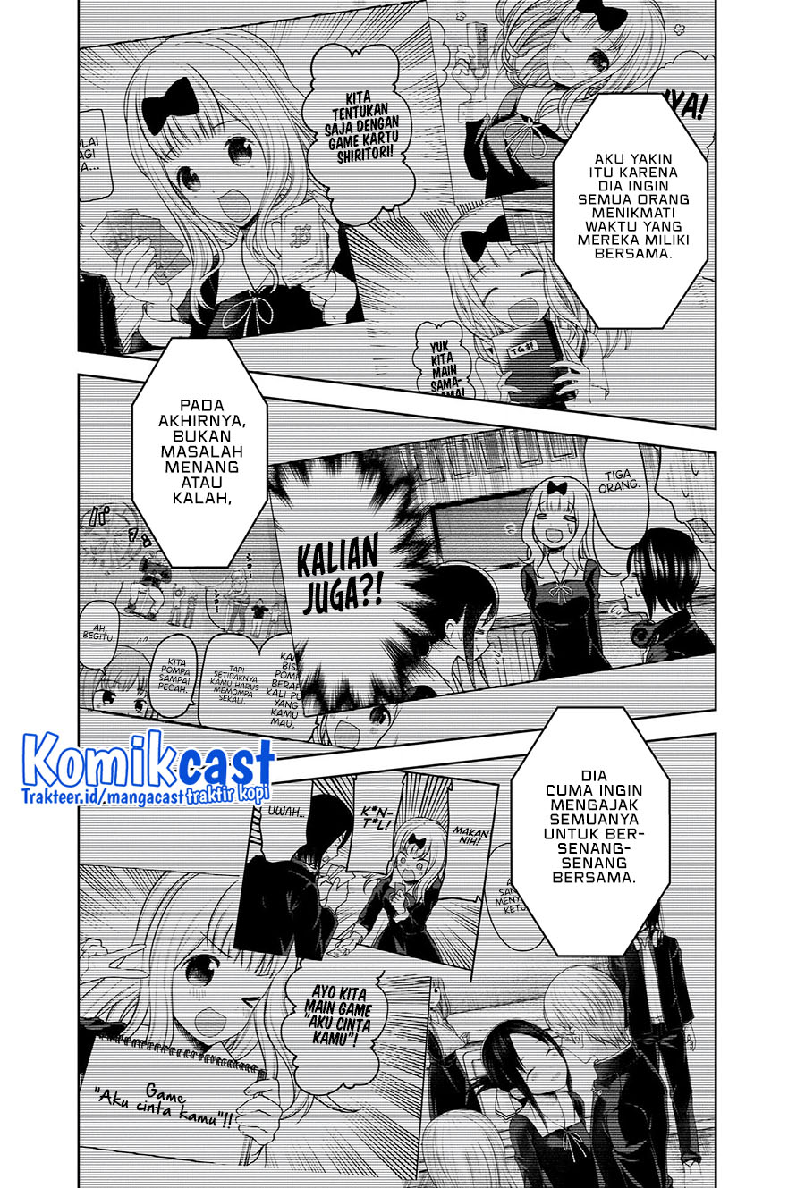 Kaguya-sama wa Kokurasetai – Tensai-tachi no Renai Zunousen Chapter 270 Gambar 15
