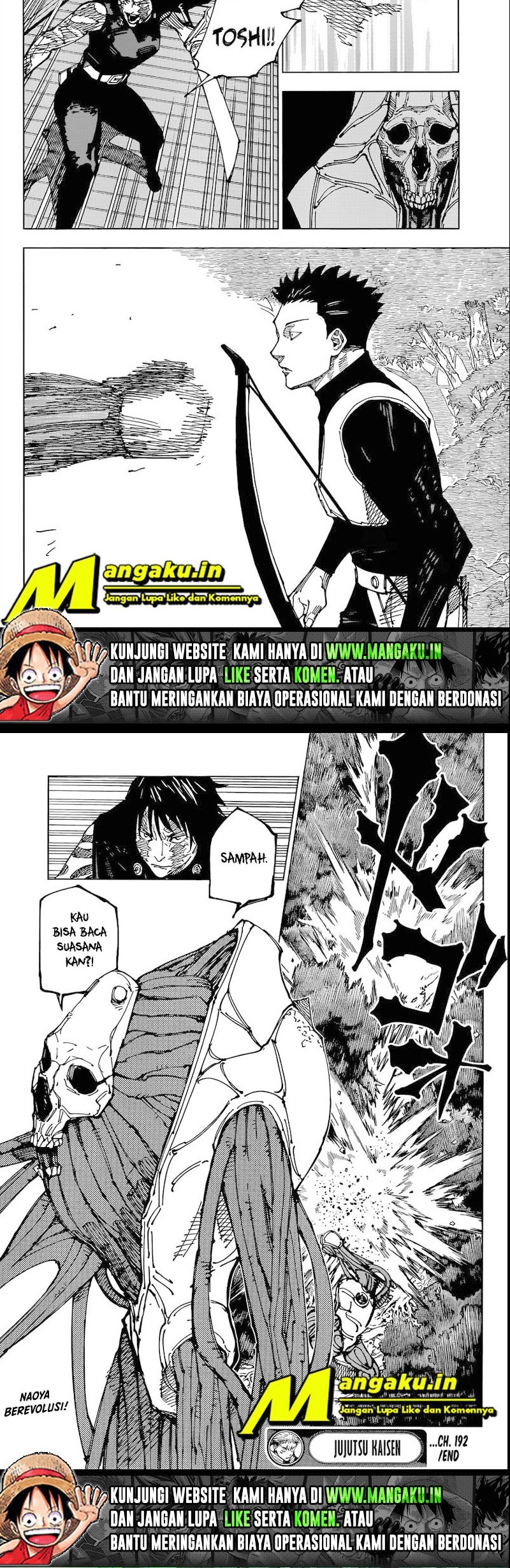 Jujutsu Kaisen Chapter 192 Gambar 11