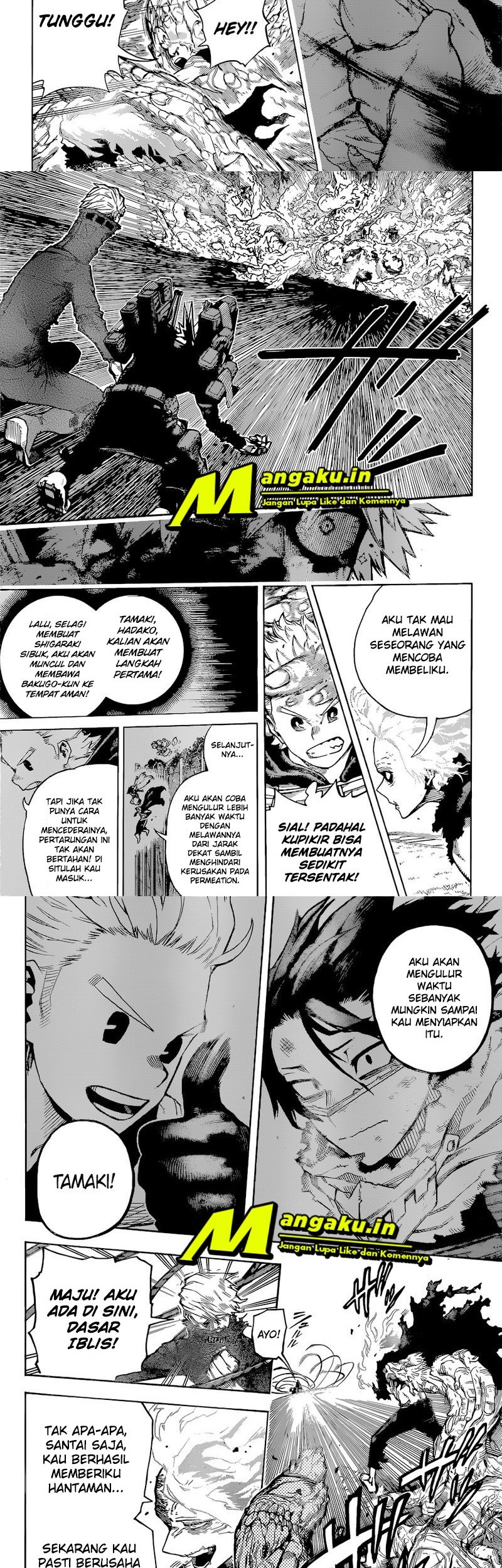 Boku no Hero Academia Chapter 361 Gambar 3