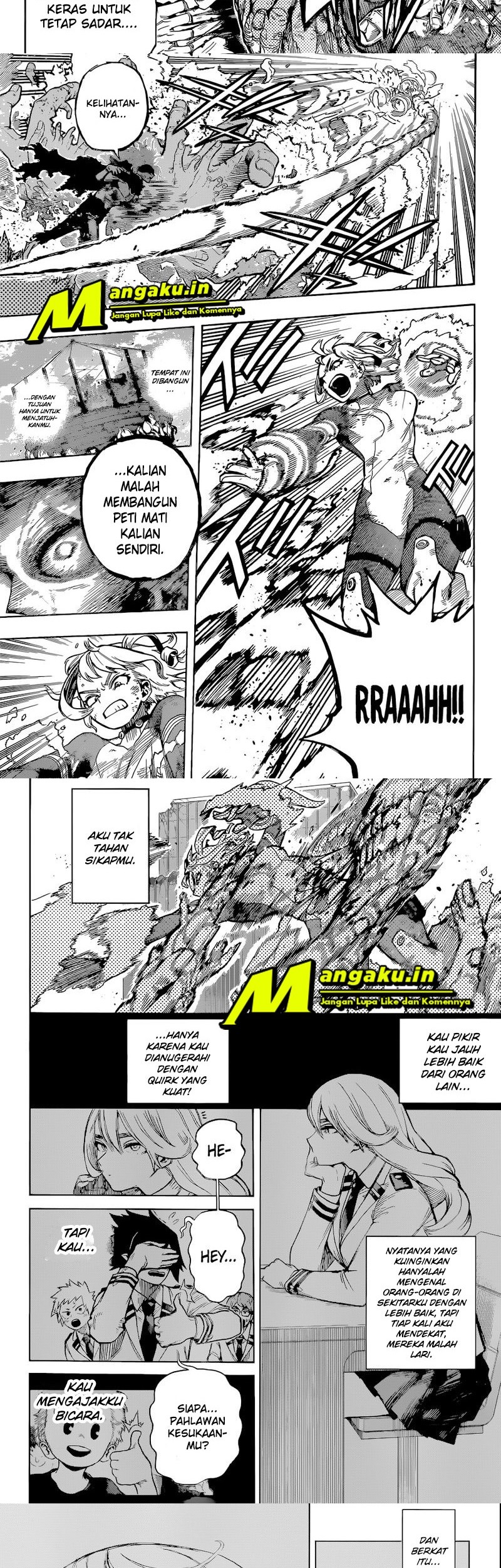 Boku no Hero Academia Chapter 361 Gambar 4