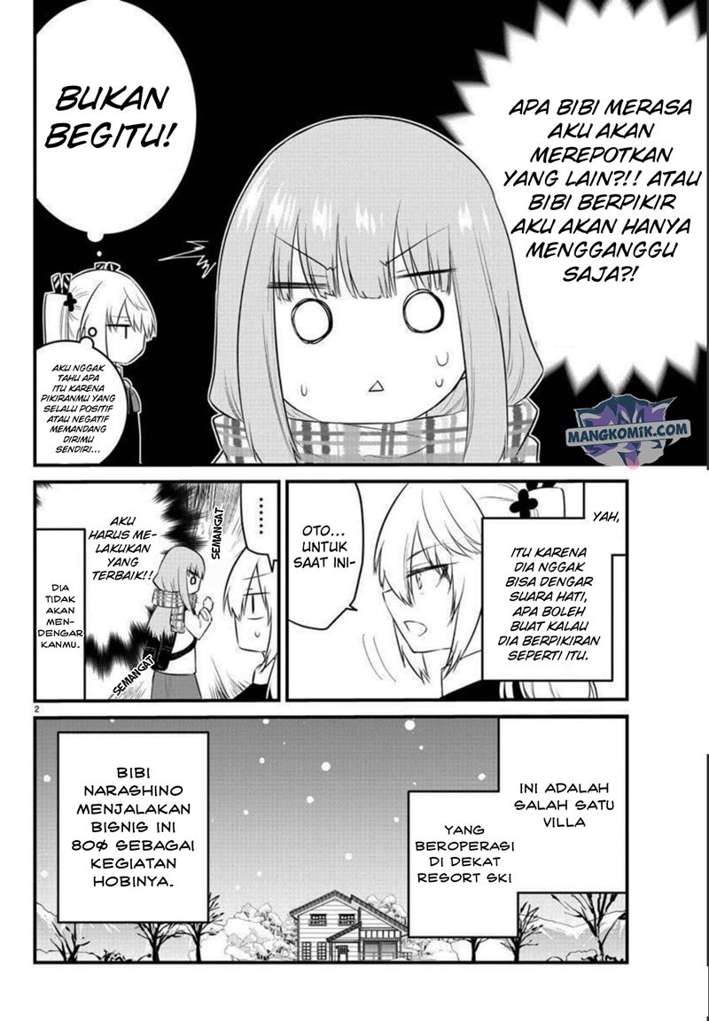 Koe ga dasenai Shoujo wa “Kanojo ga Yasashisugiru” to Omotte iru Chapter 90 Gambar 5