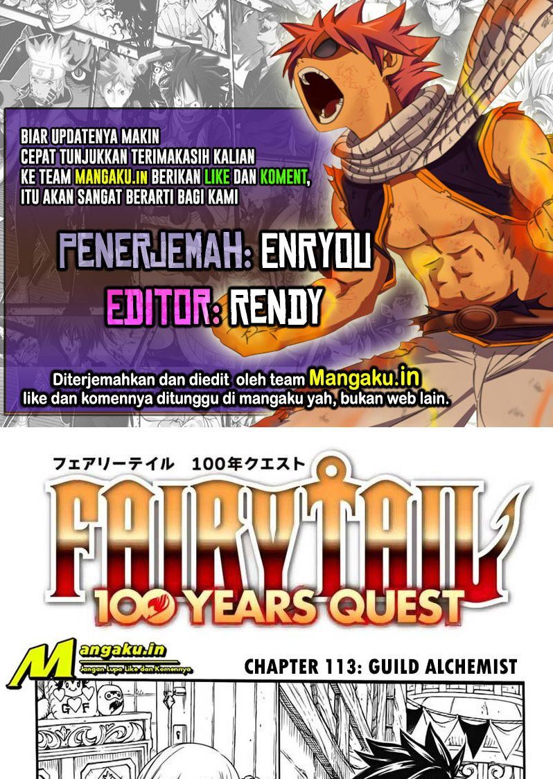 Komik Fairy Tail: 100 Years Quest Chapter 113 gambar nomor 1