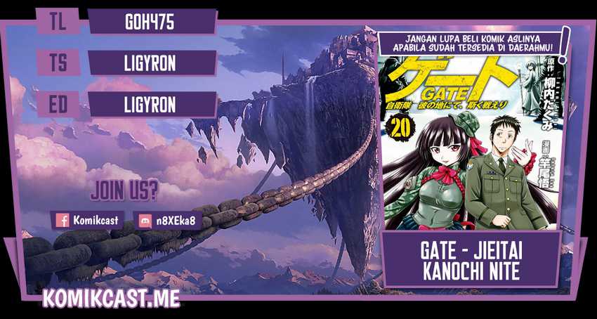 Komik Gate – Jietai Kare no Chi nite Kaku Tatakeri Chapter 114 gambar nomor 1