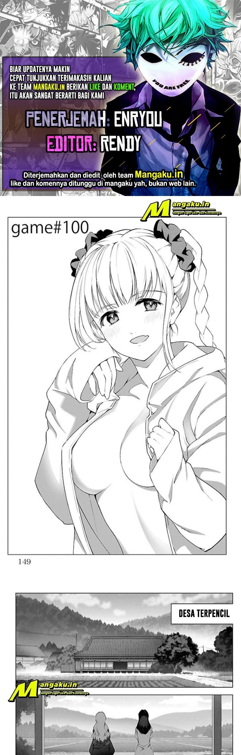 Komik Darwins Game Chapter 100.1 gambar nomor 1