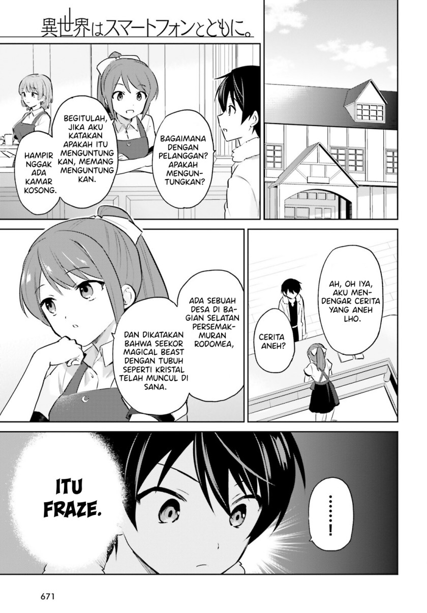 Komik Isekai wa Smartphone to Tomo ni. Chapter 68 gambar nomor 1