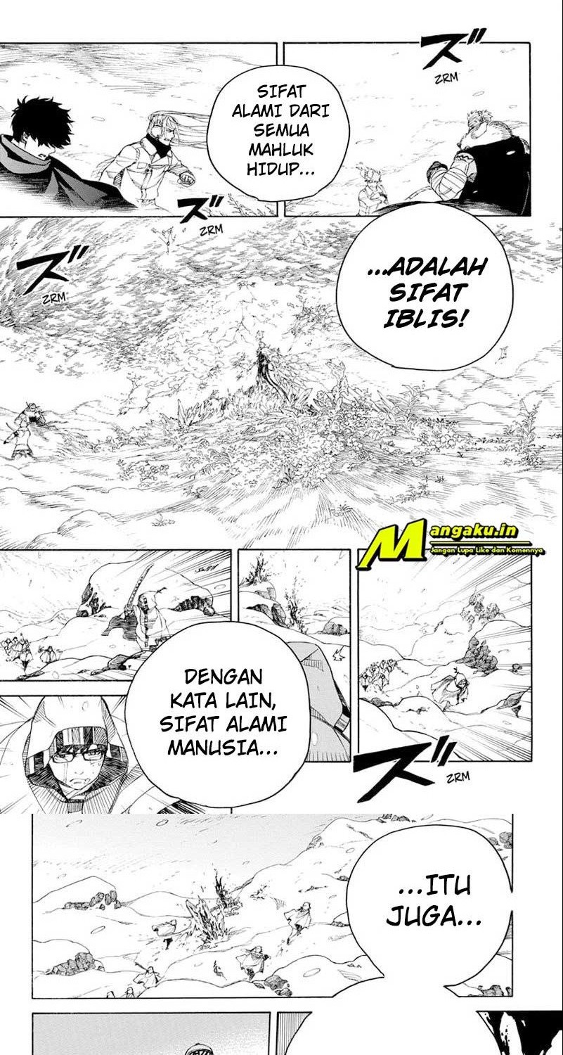 Ao no Exorcist Chapter 134.2 Gambar 4