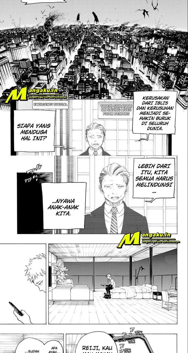 Ao no Exorcist Chapter 134.2 Gambar 6