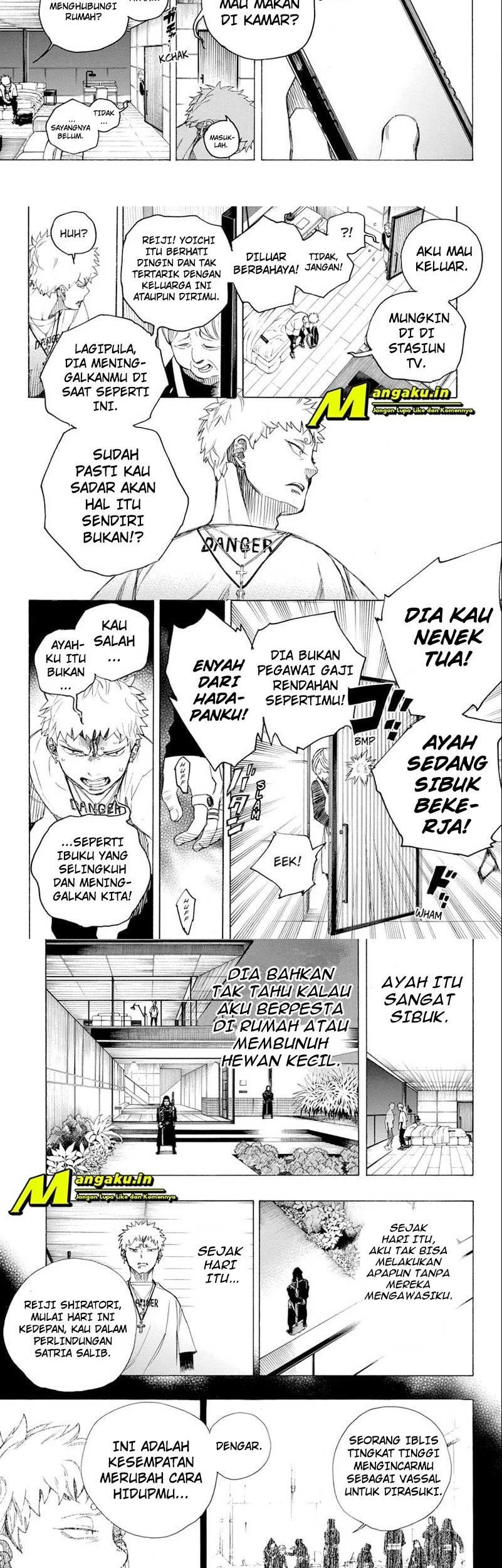 Ao no Exorcist Chapter 134.2 Gambar 7