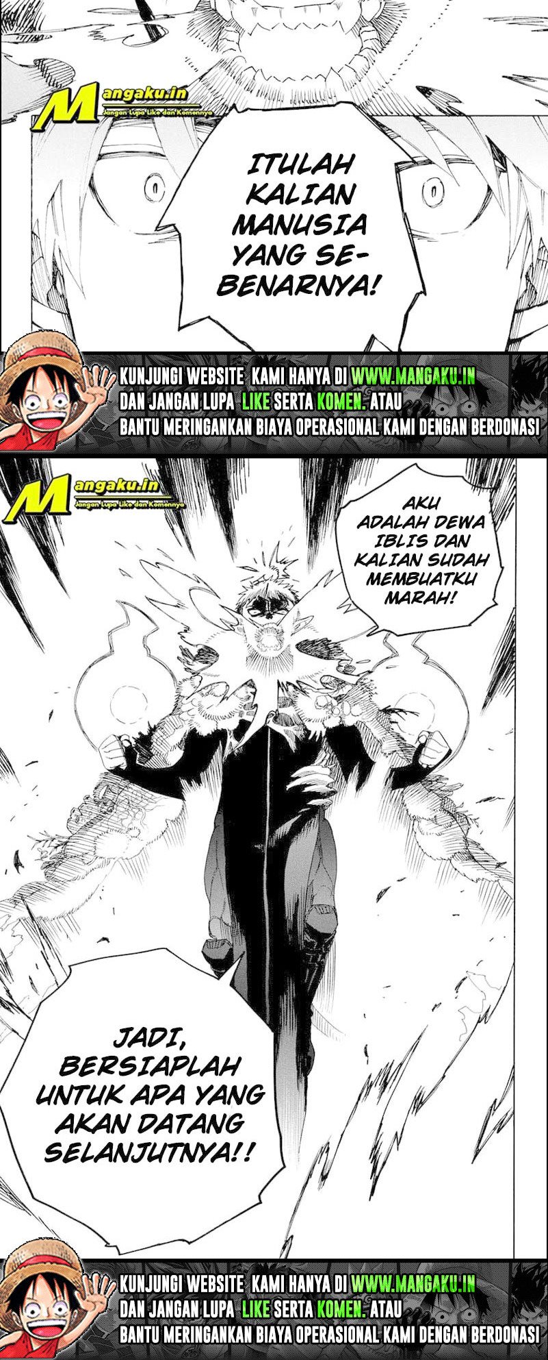 Ao no Exorcist Chapter 134.2 Gambar 11