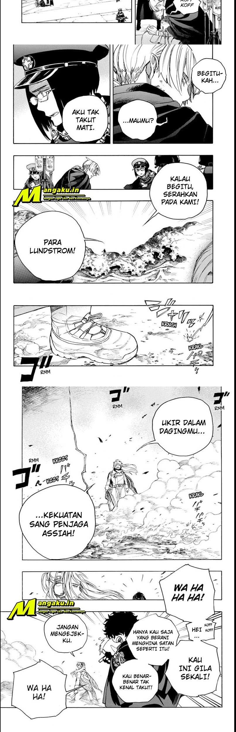 Ao no Exorcist Chapter 134.1 Gambar 3