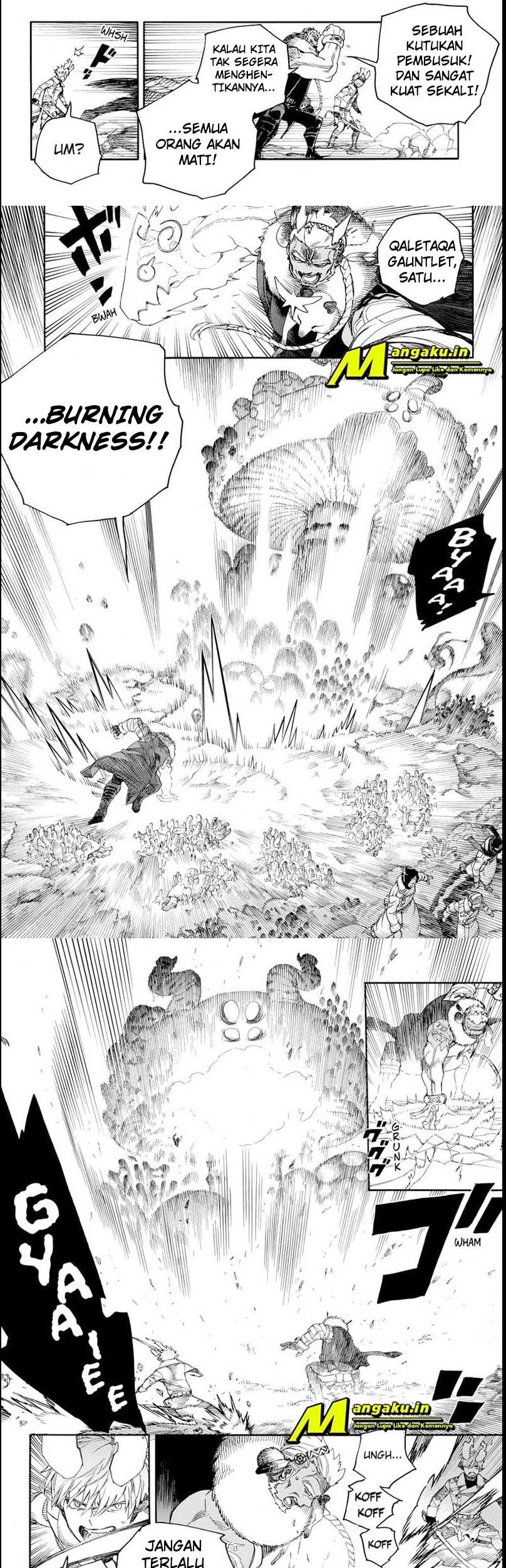 Ao no Exorcist Chapter 134.1 Gambar 7