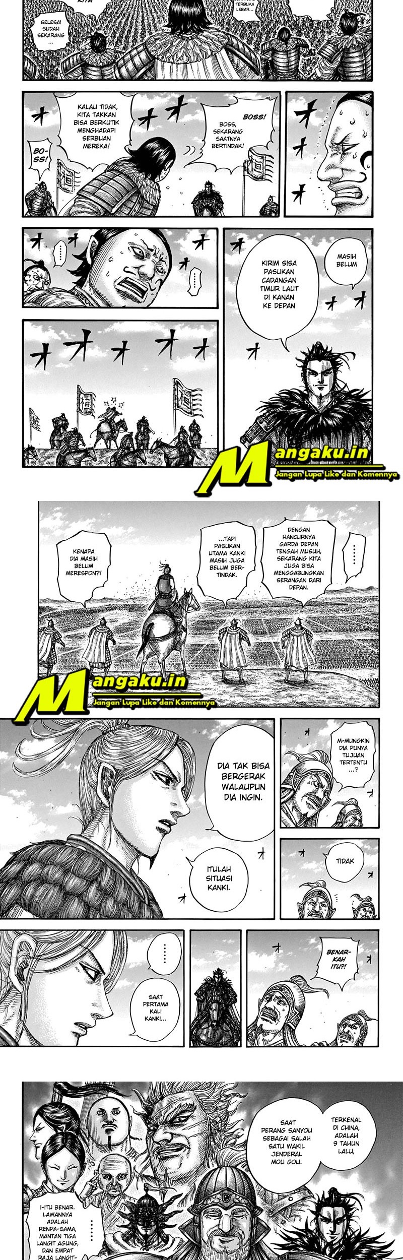 Kingdom Chapter 724 Gambar 4