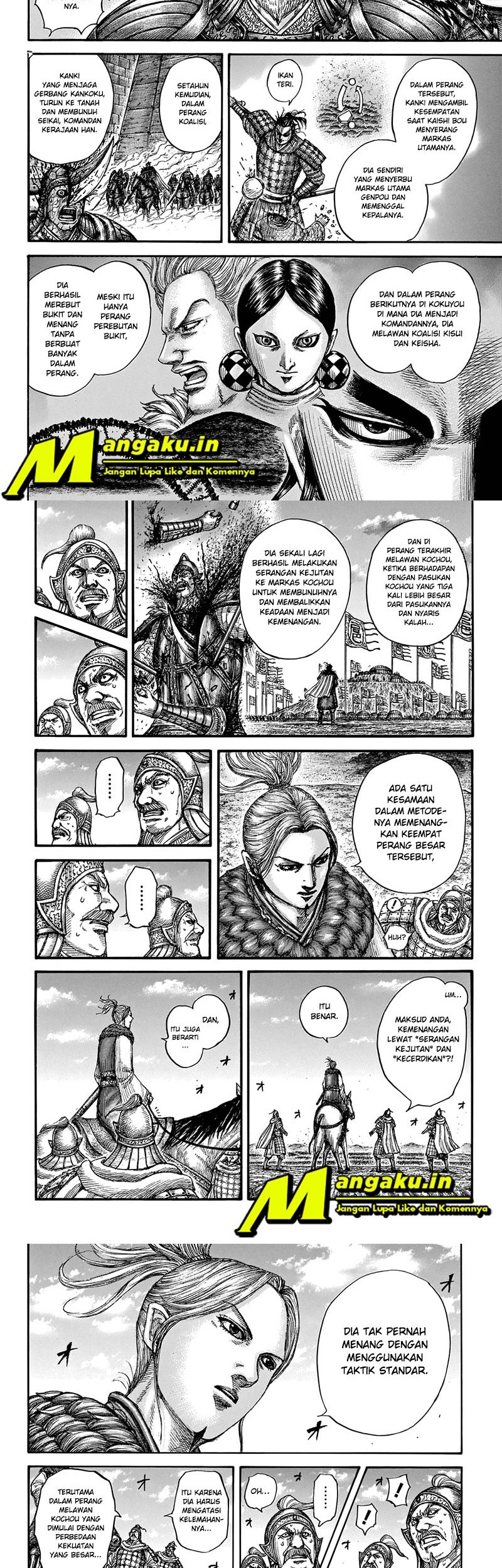 Kingdom Chapter 724 Gambar 5