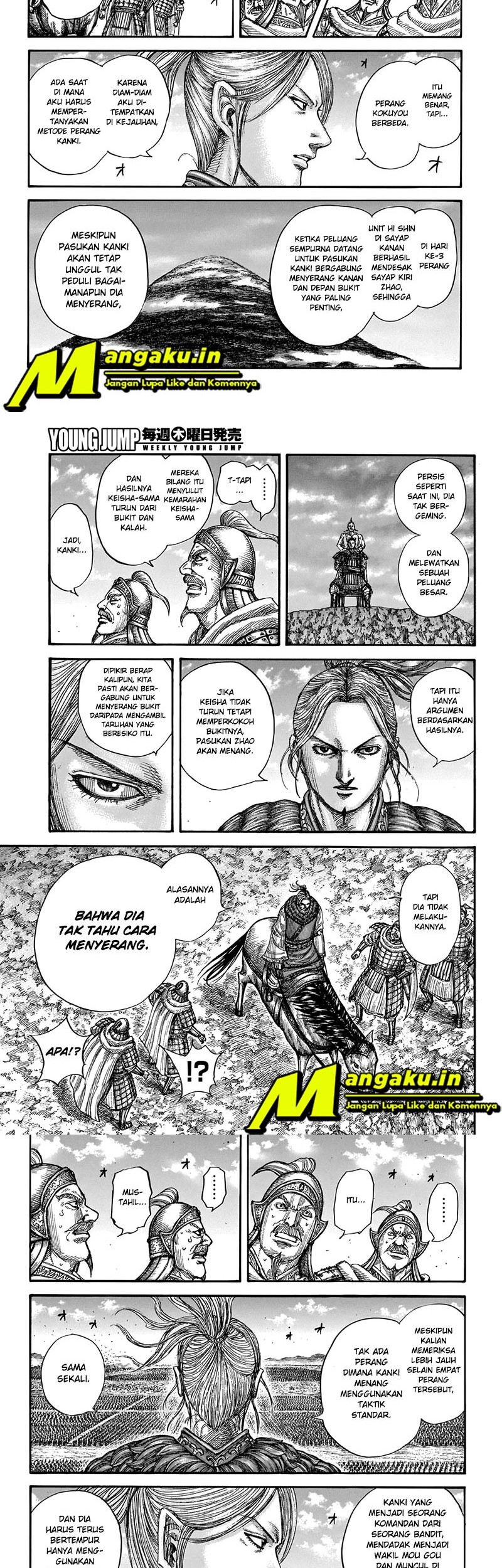 Kingdom Chapter 724 Gambar 6