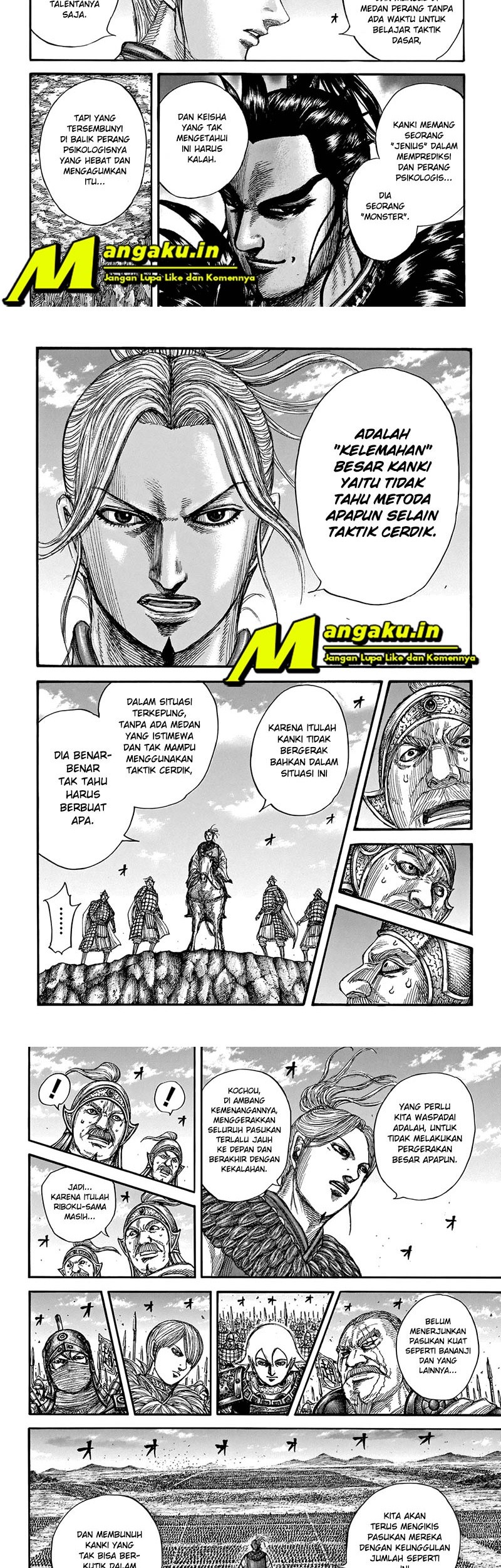 Kingdom Chapter 724 Gambar 7